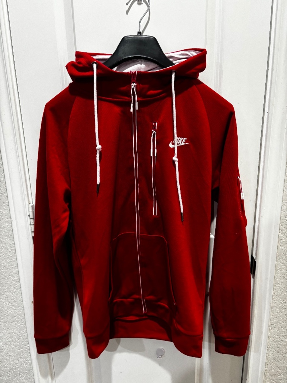 Red Nike Tech Jacket - Picture 1 of 2